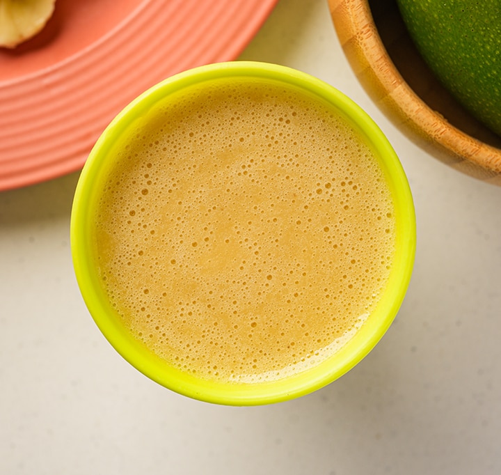 Recipe of Banana and Mango Smoothie.